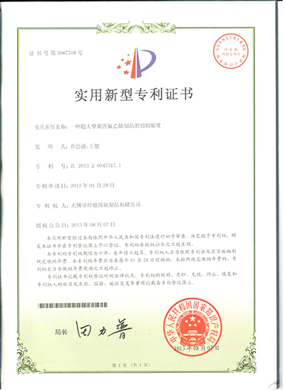 一種超大型聚四氟乙烯密封圈的表面處理裝置